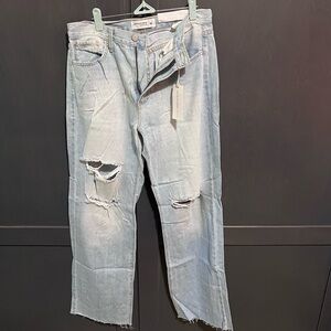 Relaxed Fit Just Black Denim